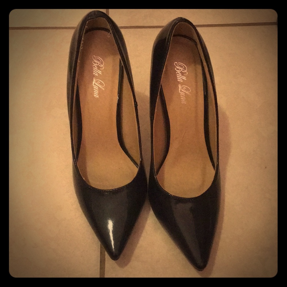 Black stilettos
